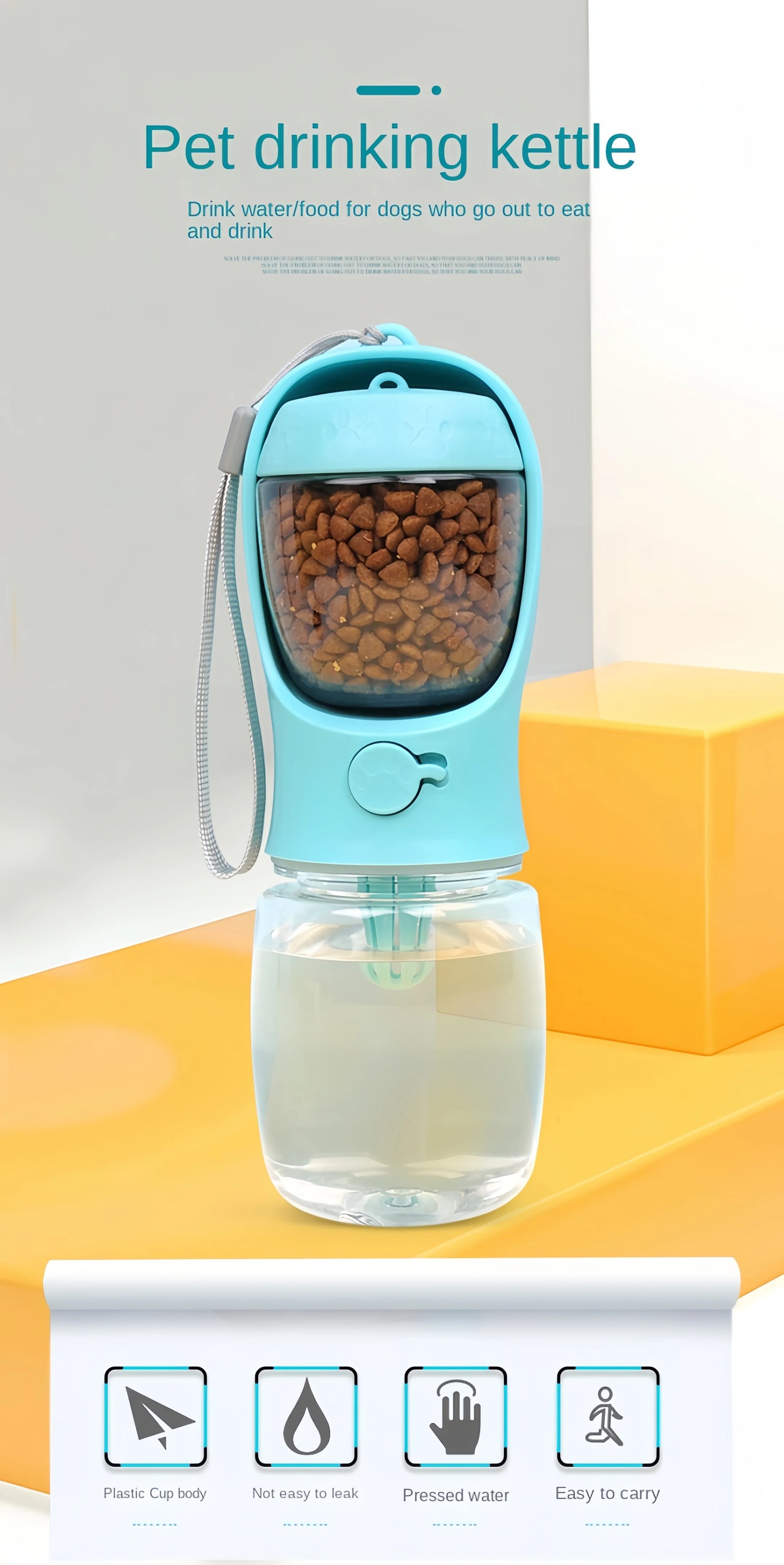 Pattes & Compagnie gourde tupperware pour chien